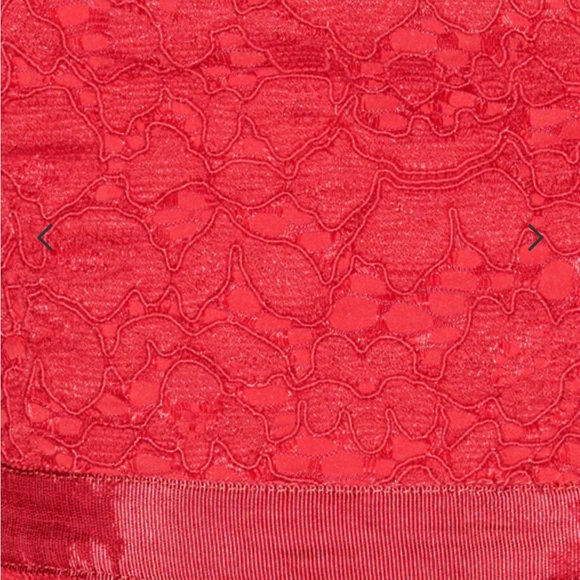 Red Saylor Homecoming lace dress - Picture 5 of 5